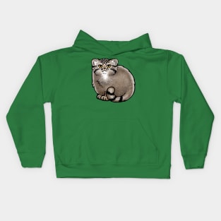 Pallas's Cat / Manul Cat Kids Hoodie